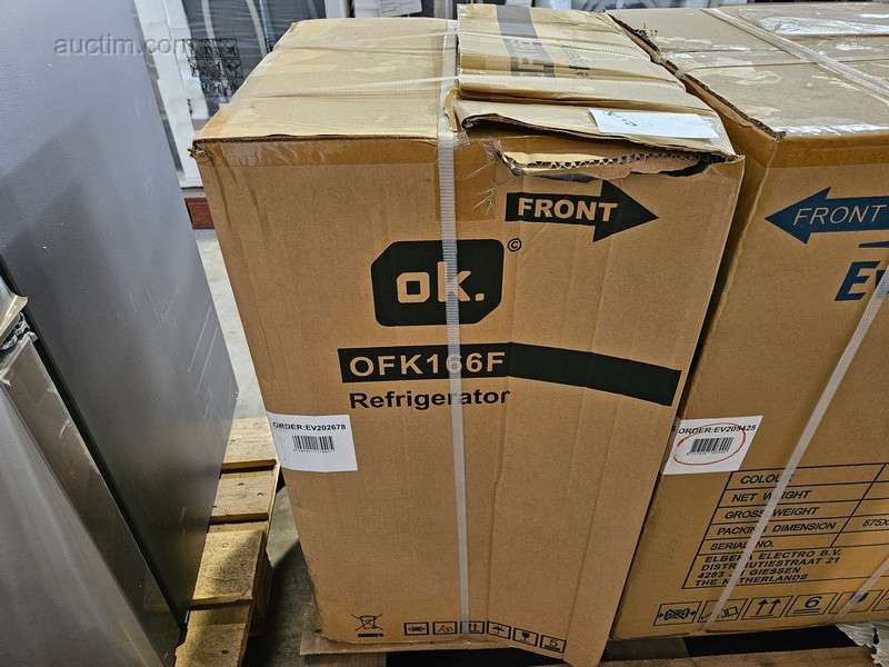Model chladicího stolu OK. OFK166F F 47CM