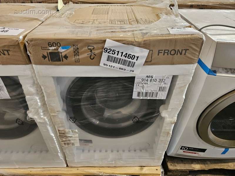 Kombinace pračka/sušička AEG LWR73R864 7000 SÉRIE A...
