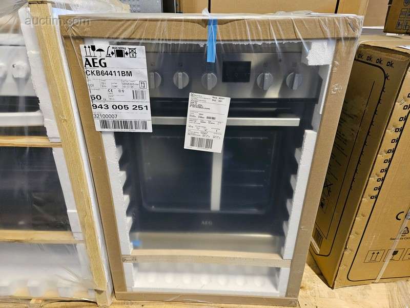 Volně stojící plynový sporák AEG CKB64411BM