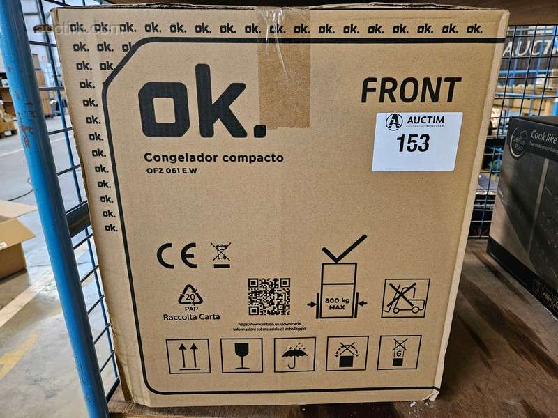 Mini mrazák OK. KOMPAKTNÍ MRAZNIČKA OFZ 061 E W