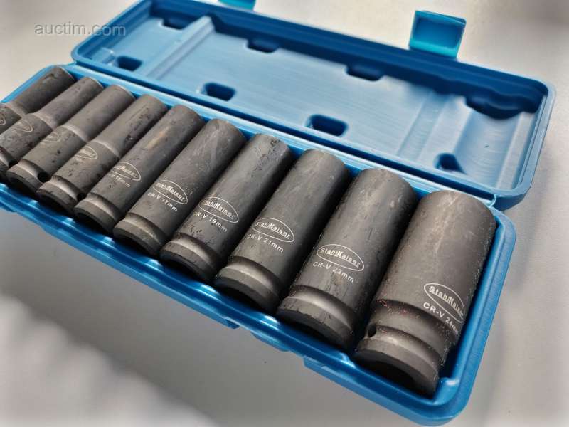 Beta Tools Schlag-Stecknuss 19mm Lang – 150mm Reichweite, Mit Kunststoffhülle Zum Felgenschutz