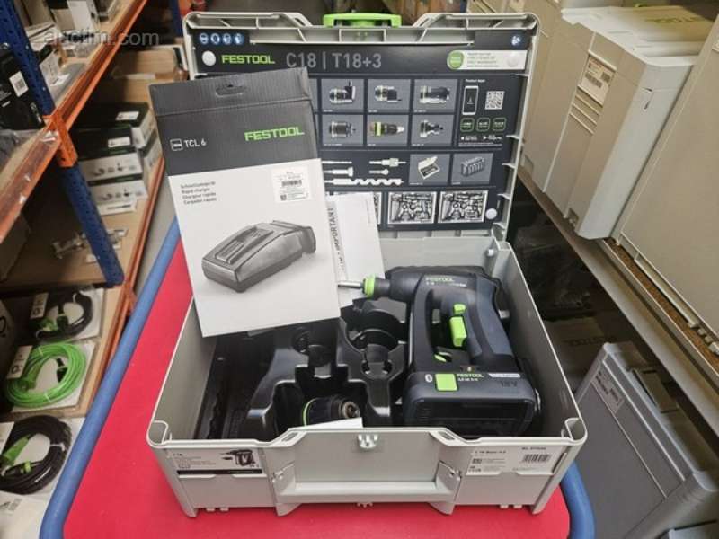 Aku vrtačka / šroubovák Festool C18, T18, TCl6