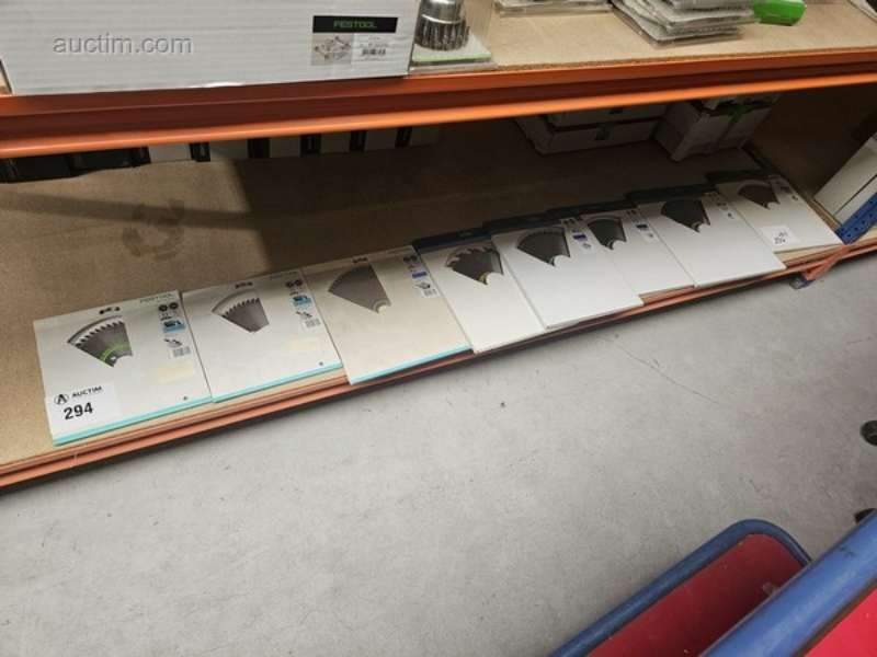 Různé pilové kotouče (8x) Festool Průměr: 170 až 260