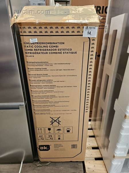 Combinazione frigorifero-congelatore OK FK411 D