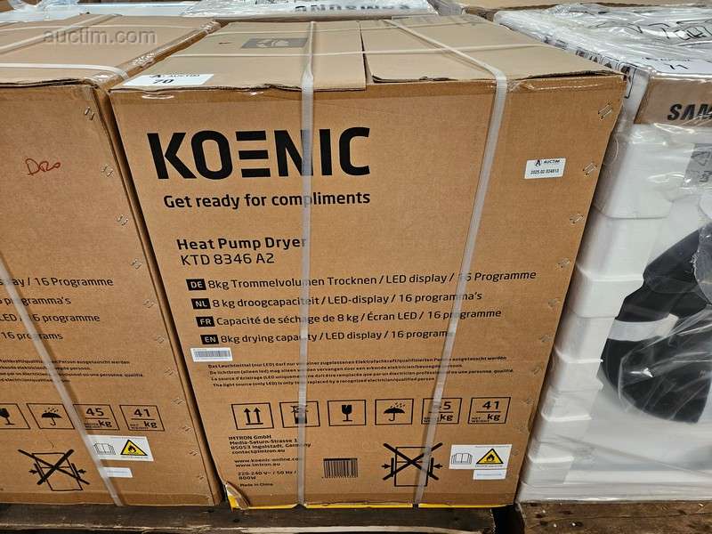 Sušička prádla Koenic KTD8346A2