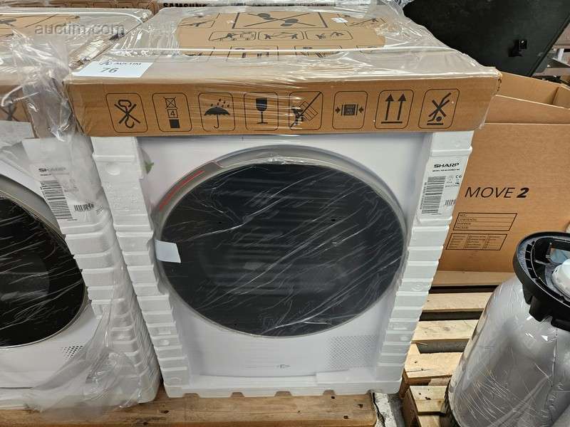 Sušička prádla Sharp KD-NL0S9W21-BE