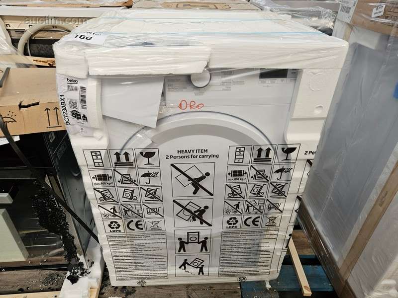 Poškozená sušička Beko DC7230BX1