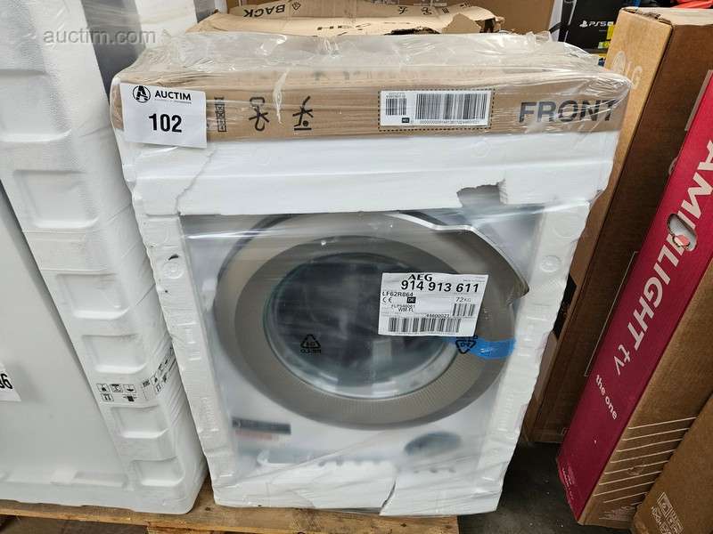 Lavadora dañada Aeg LF62r864