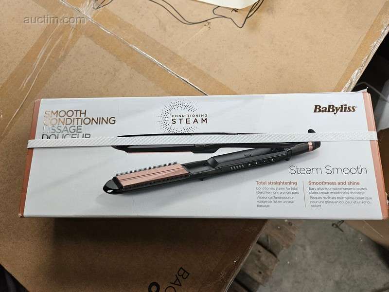 Žehlička na vlasy Babyliss Steam Smooth