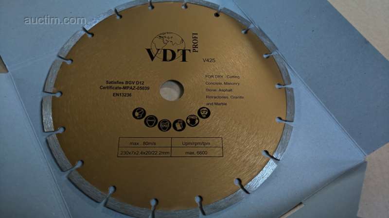 1 diamantový brusný kotouč 230 mm