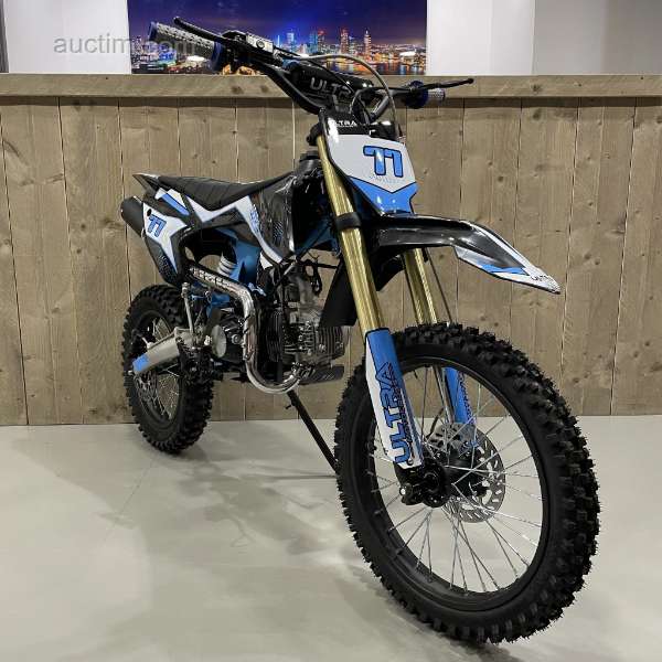 Ultra Motocross 125cc Niebieski, maks. 80km/h, 125cc, 11...