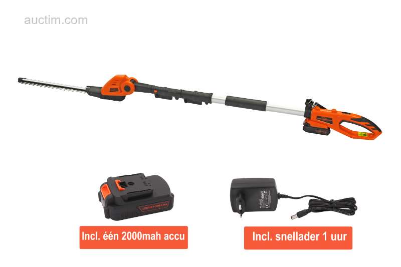 1 Cordless hedge trimmer XXL 18V, weight 3 kg
