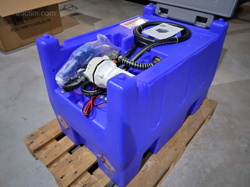 Ad Bleu tank IBC 220 liters, with hose and automatic...