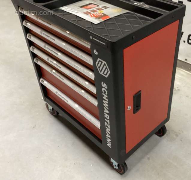 1 Schwartzmann XXL tool trolley with 12 drawers...