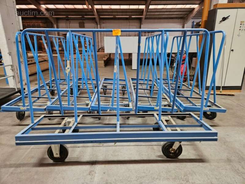 talířové vozíky (6x) Eurokraft EF 75