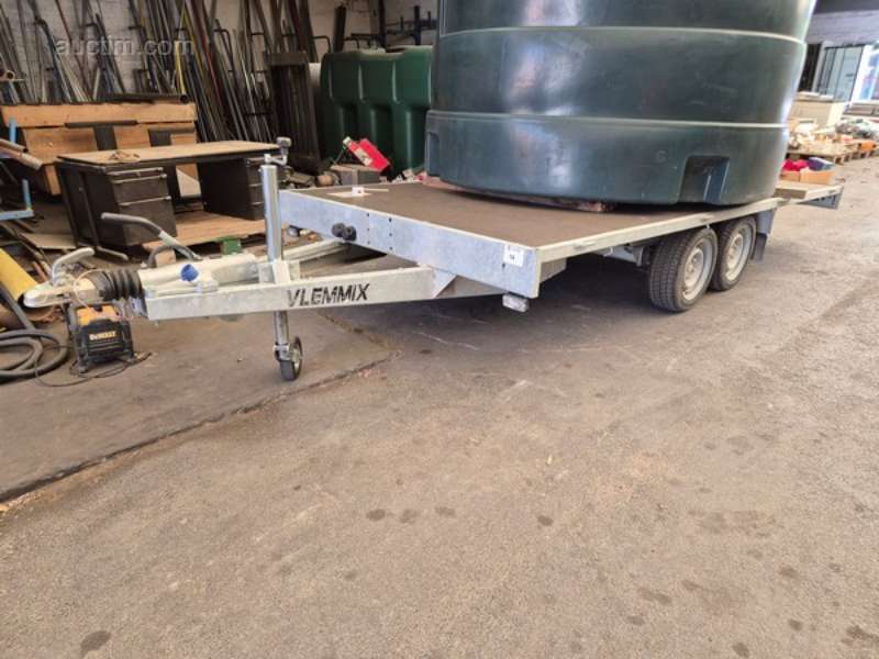 Dobbeltakslet trailer VLEMMIX VTA