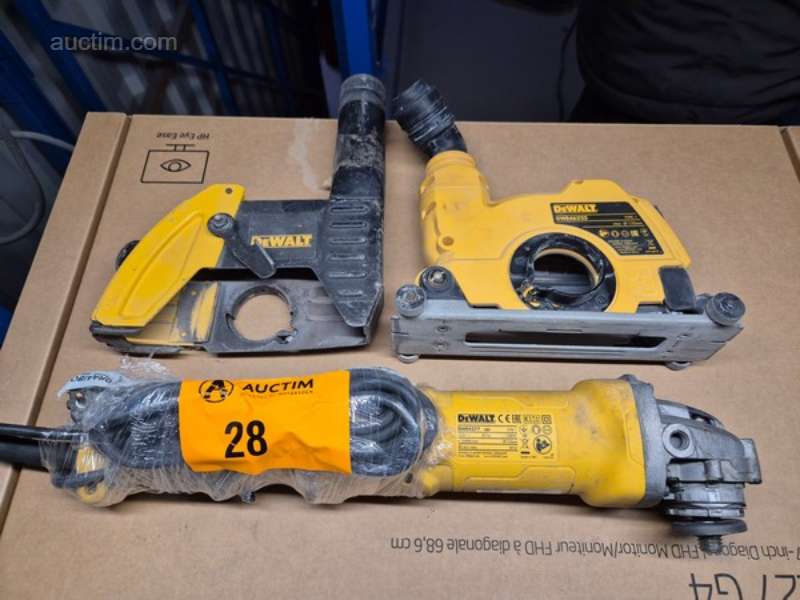 Elektrische haakse slijper/sleuvenfrees DEWALT...