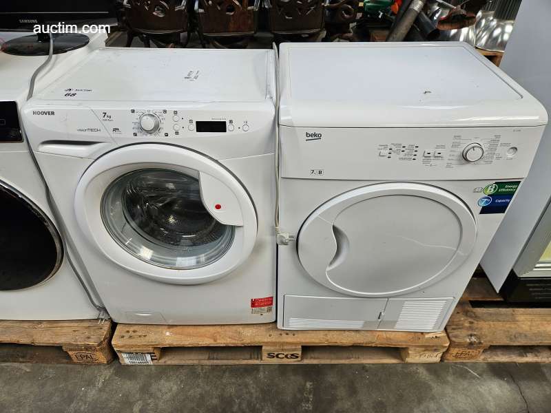 různé domácí spotřebiče BEKO, Hoover DC 7230,...