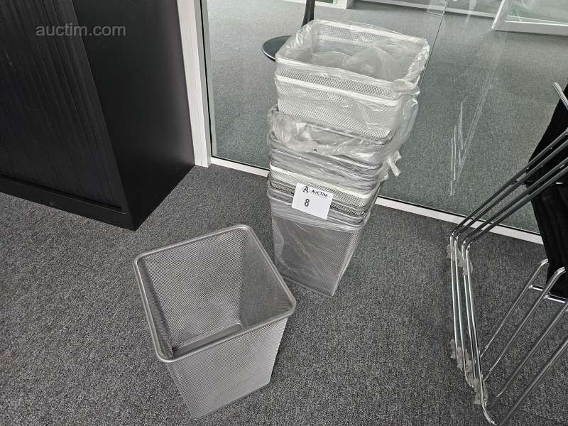 Olika papperskorgar i metall IKEA DOKUMENT (56x)