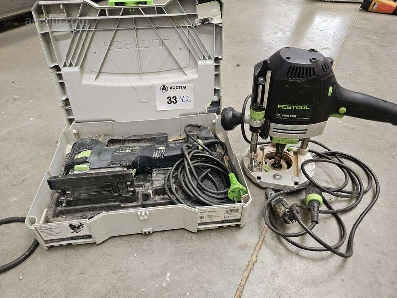Různé elektrické nářadí (2x) Festool...