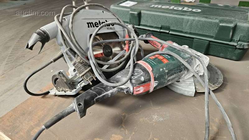 Various electrical tools (2x) Metabo