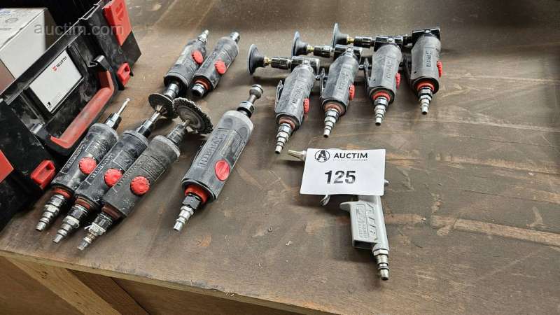 Various pneumatic tools (11x) Wurth