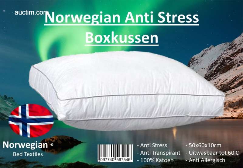 Boxkussen Norwegian Anti-Stress Boxkussen (50x)