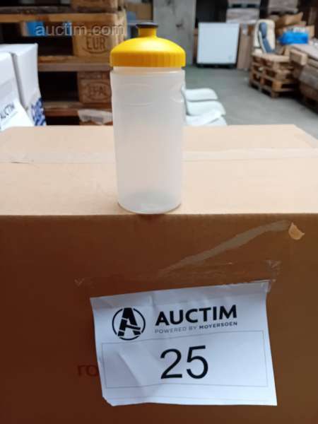 butelki do picia (370x) Różowy plastik