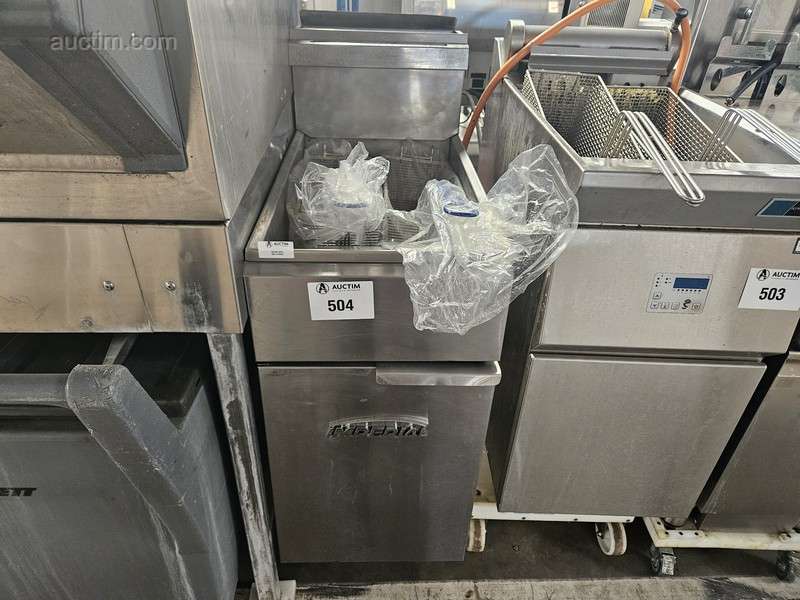 Friggitrice doppia in acciaio inox IMPERIAL