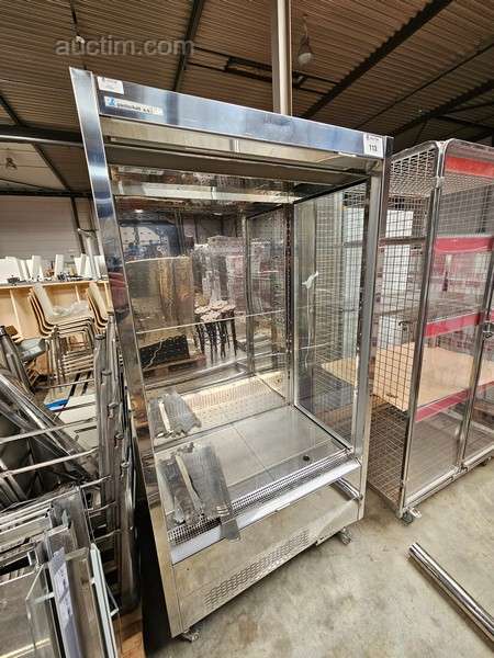 Stainless steel mobile cooling display Pastorkalt Filip...