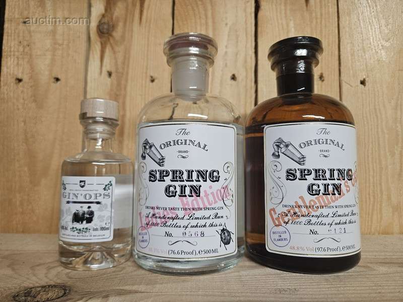 w tym Spring Gin/ Gin 'Ops Gin 19x10cl/2x50cl...