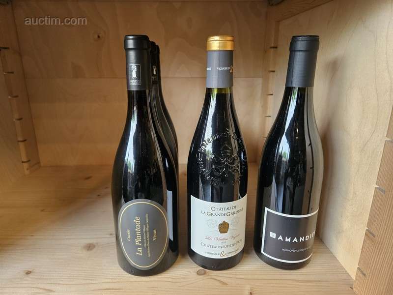 Diverse bottiglie di vino rosso (5x)