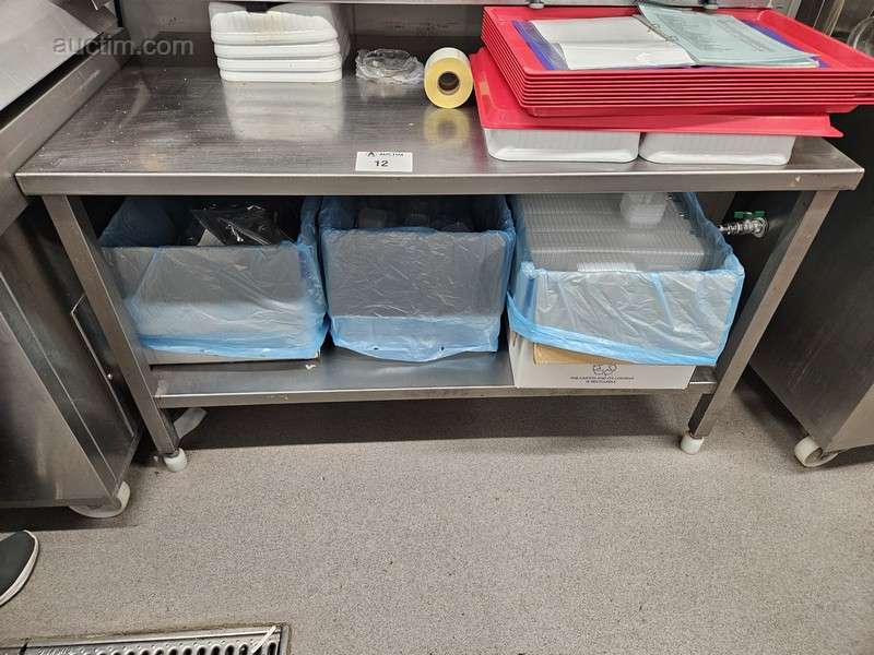 Inox werktafel