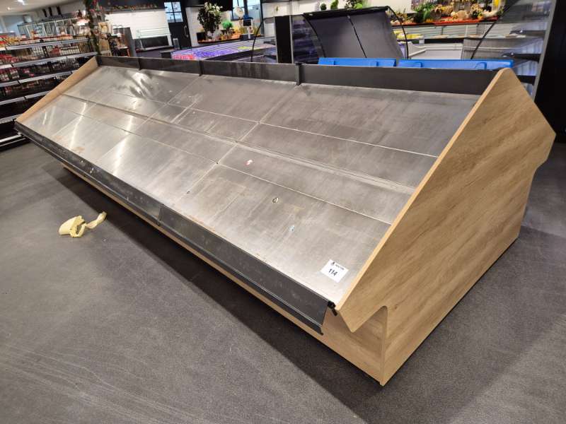 Mobili per esposizione frutta e verdura in legno