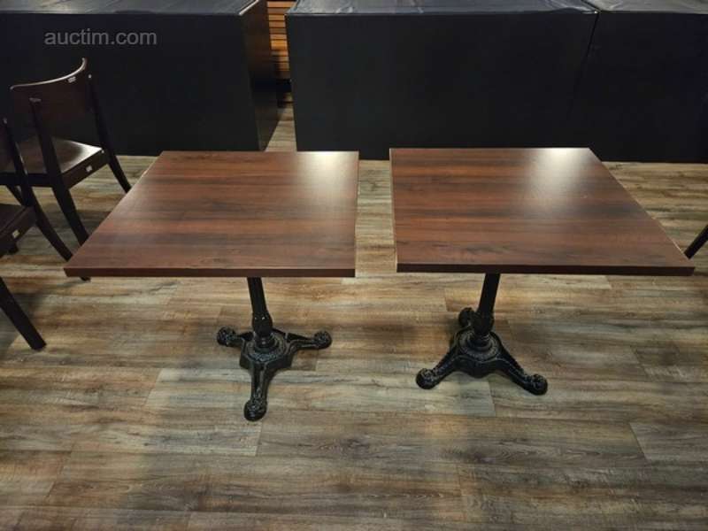 tables de bistrot Verberckmoes (6x)