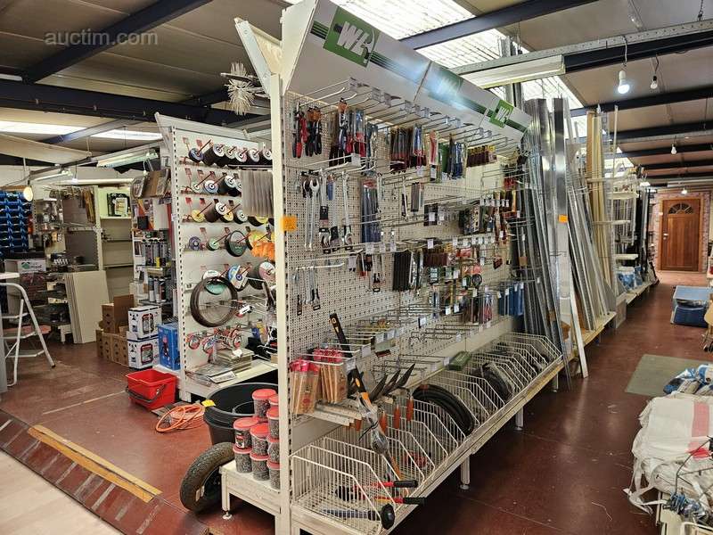 Metr bieżący regału sklepowego metalowego (66x) NN