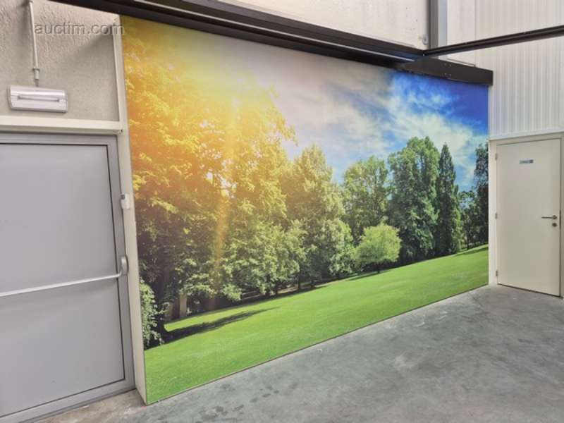 Dekorative Stoffleinwand (Waldszene)