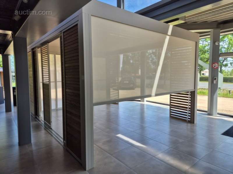 Wolnostojąca aluminiowa pergola Renson Camargue