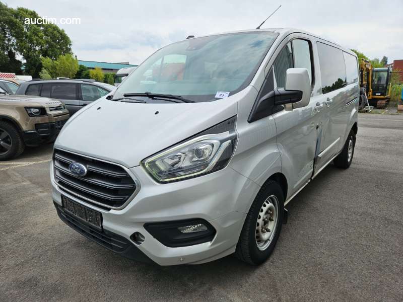 Ford Transit Custom 2020 bestelwagen met dubbele...