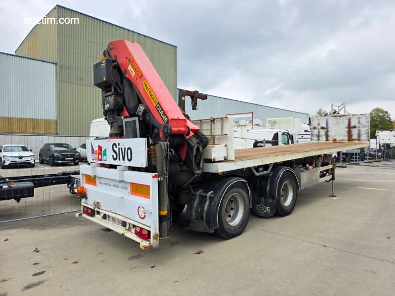 Semi-trailer with truck-mounted crane Pacton TBD.238 2003