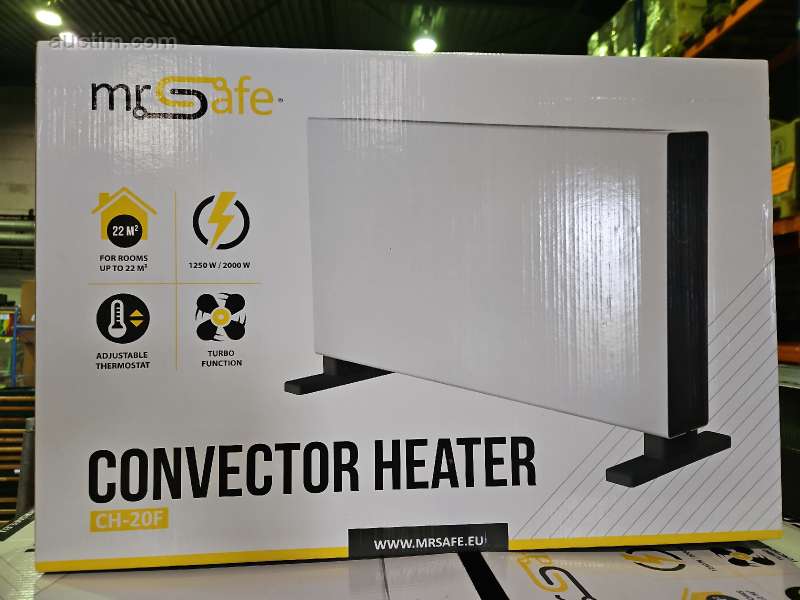 Konvektorvärmare med turbofunktion Mister Safe...