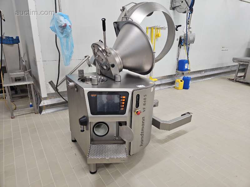 RVS Vacuüm vulmachine met  lift HANDTMANN VF 848S...