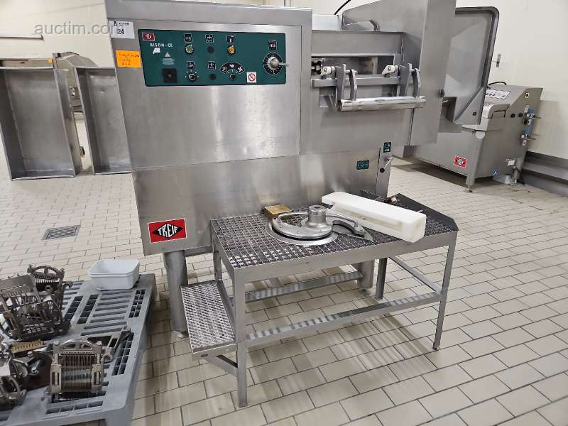 RVS blokjes snijmachine TREIF BISON-CE