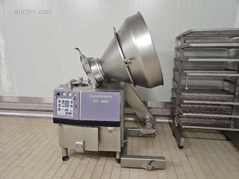 RVS vulmachine met lift HANDTMANN VF300B 1997