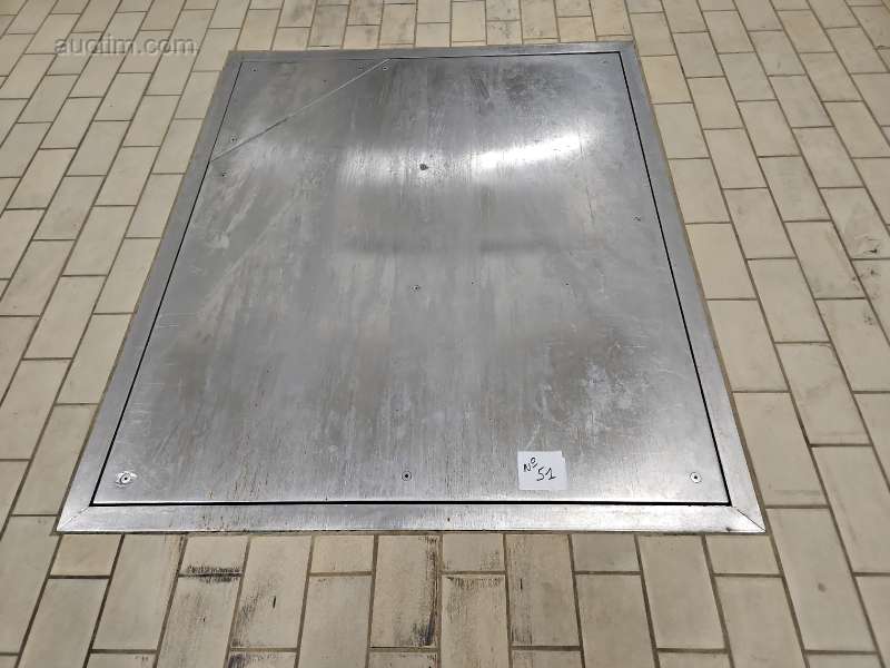 RVS inbouw palletweegschaal BIZERBA