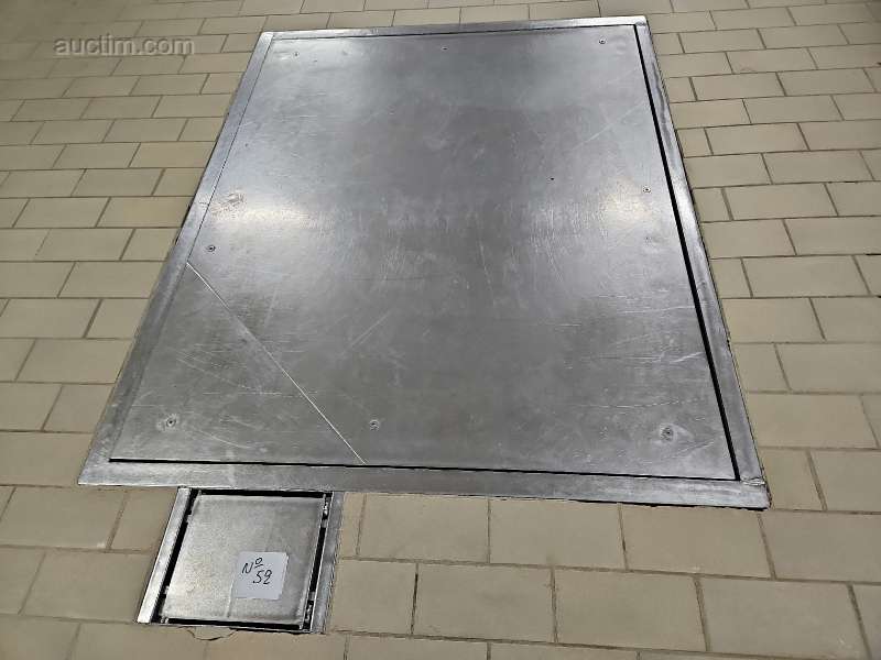 RVS vloerweegschaal ROBBE