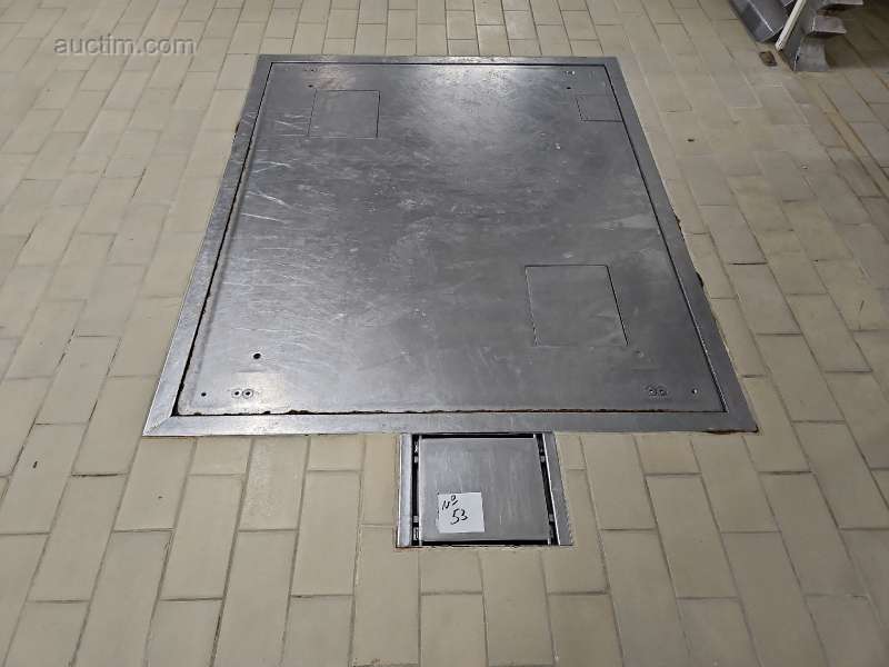 RVS vloerweegschaal BIZERBA