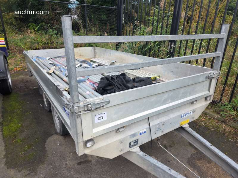 Open trailer Saris P20b