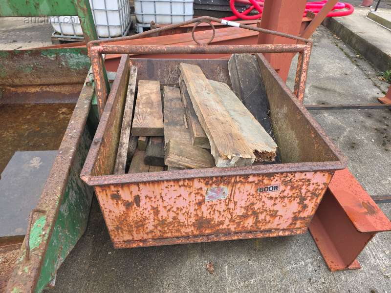 Metal tipping container EDILSIDER 600L