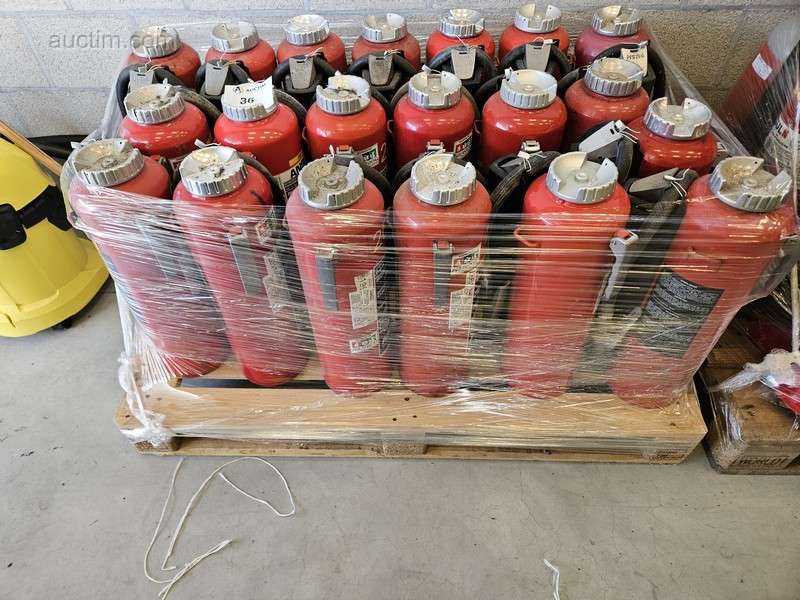 Fire extinguishers (20x) ANSUL Powder quick extinguisher 7.7Kg...